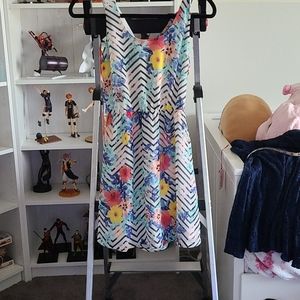 Multicolor Floral Dress